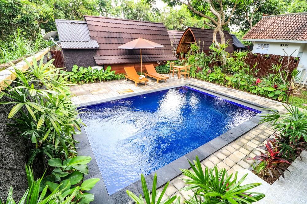 Kubu Kak Dudung Villas Jimbaran Extérieur photo